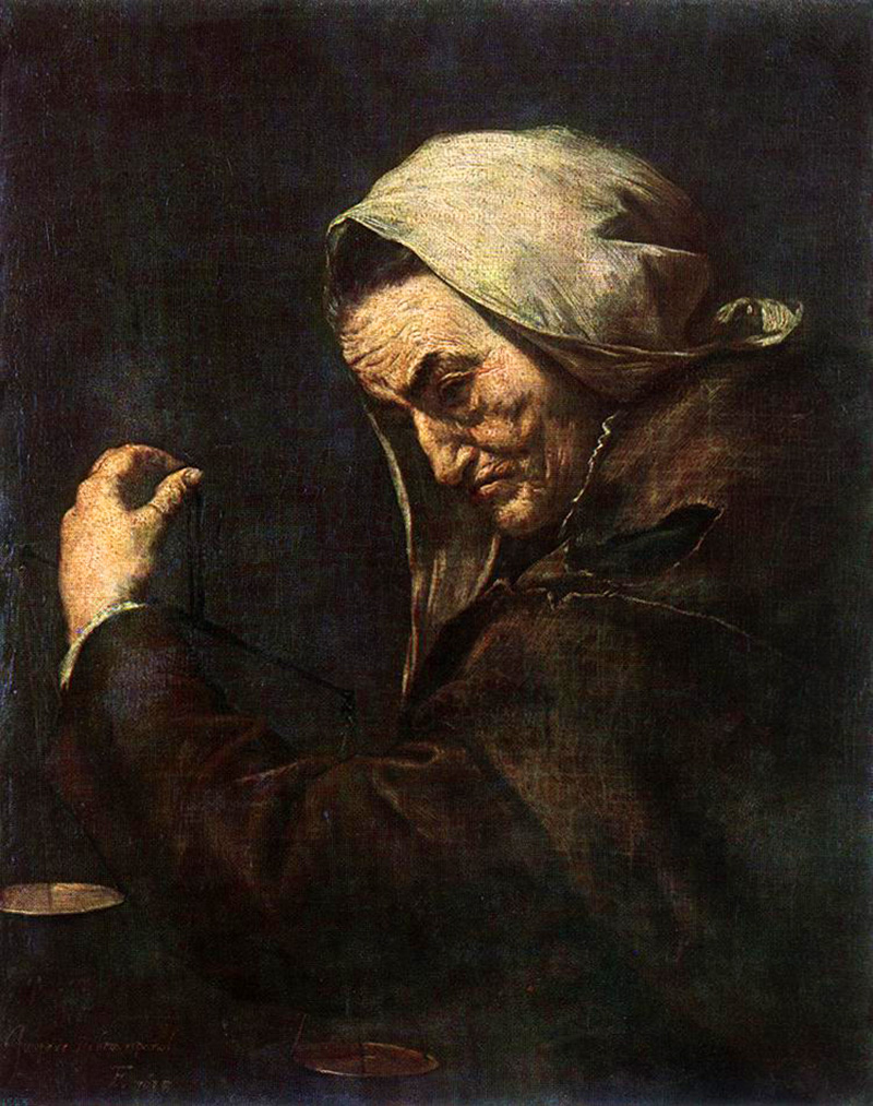 an old money lender[